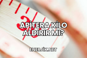 Apitera Kilo Aldırır mı?