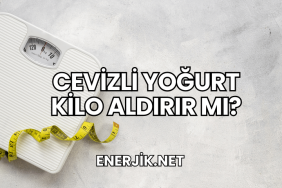 Cevizli Yoğurt Kilo Aldırır mı?
