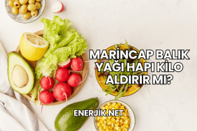 Marincap Balık Yağı Hapı Kilo Aldırır mı?