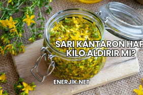 Sarı Kantaron Hapı Kilo Aldırır mı?