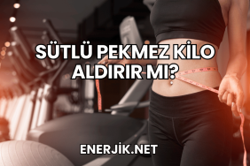 Sütlü Pekmez Kilo Aldırır mı?
