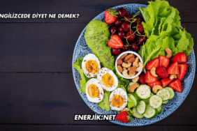 İngilizcede Diyet Ne Demek?