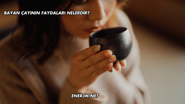 Bayan Çayının Faydaları Nelerdir?