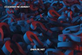 CCleaner Ne Demek?
