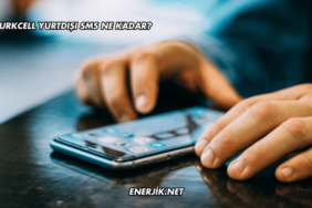 Turkcell Yurtdışı SMS Ne Kadar?