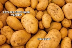 Patates Diyeti Nasıl Yapılır?